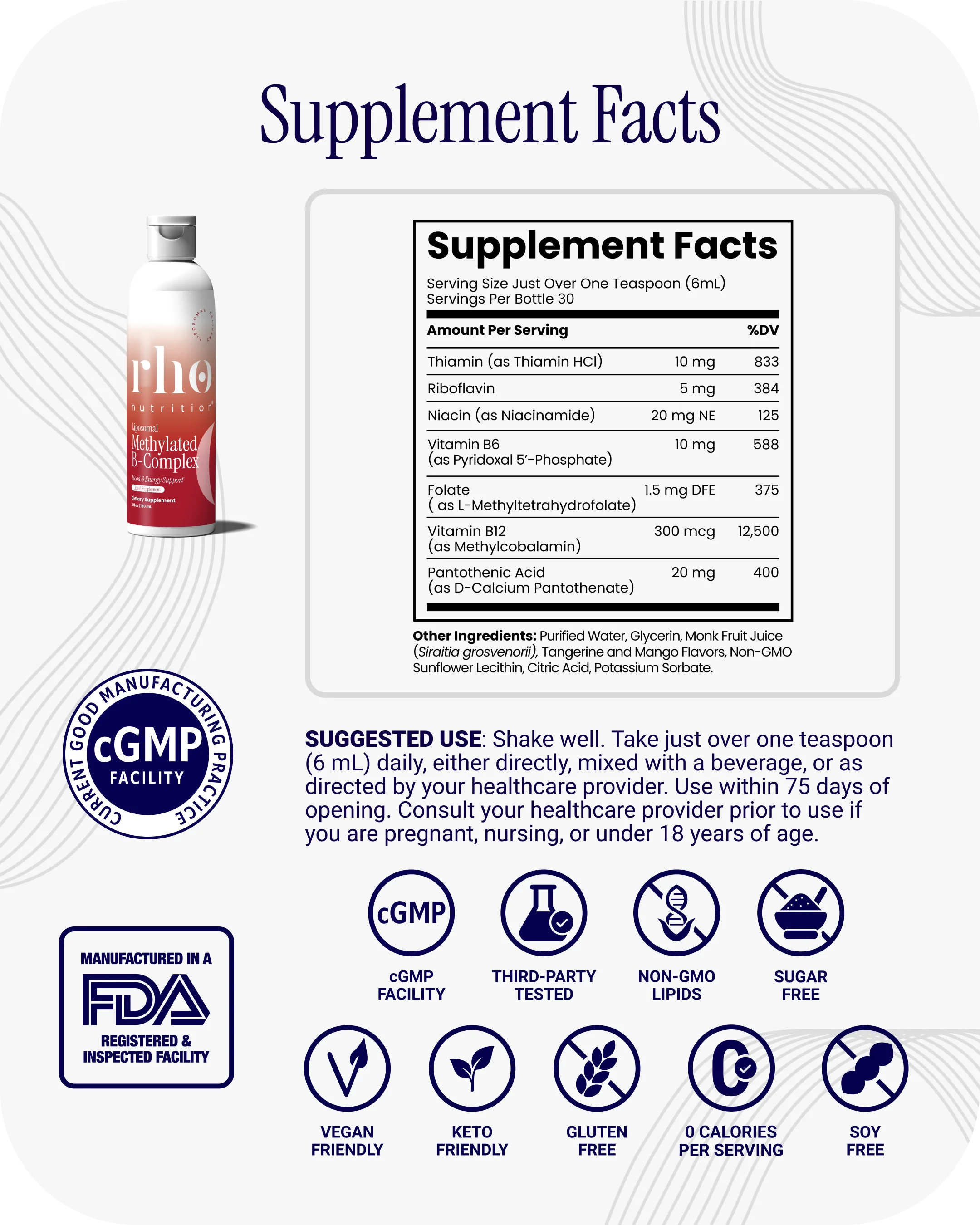 Liposomal Methylated B-Complex (3 Pack) - Image 4