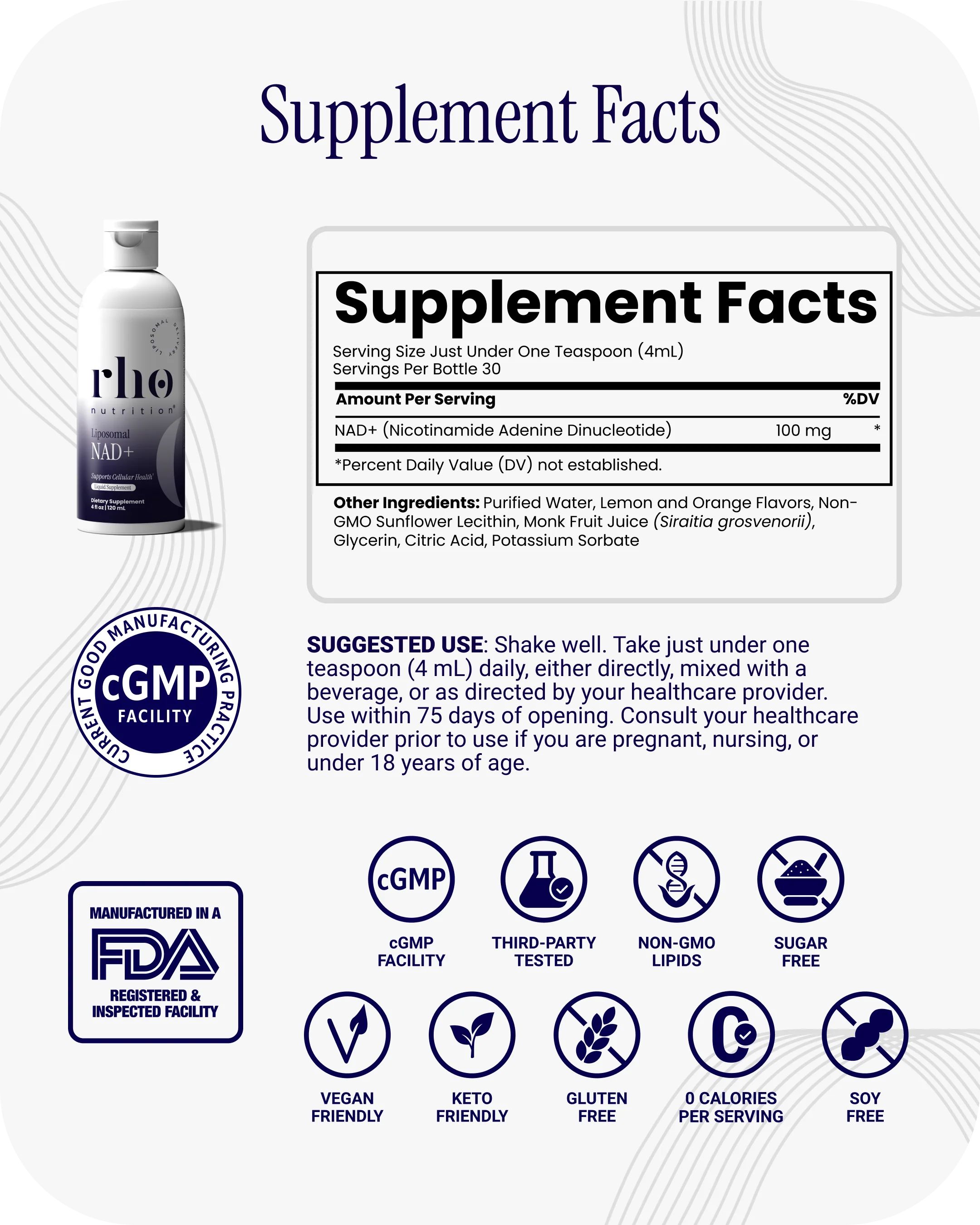 Rho Liposomal NAD+ - Image 4